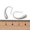 304 Stainless Steel Teardrop Dangle Earrings EJEW-S272-06P-5