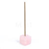 Natural Rose Quartz Incense Burners Holder PW-WG6B9B9-14-1