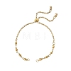 304 Stainless Steel Cable Chain Ball Link Chain Bracelet Making AJEW-JB01458-01-1