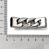 304 Stainless Steel Slide Charms STAS-F356-10AS-02-3