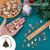 96Pcs Christmas Alloy Enamel Pendants JX267A-7