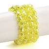 Electroplate Glass Beads Strands EGLA-D030-T4mm-B04-2