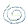 Natural Myanmar Jade/Burmese Jade Beads Strands G-I279-C02-4mm-2