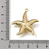 Brass Pendants KK-E802-08G-3