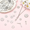45Pcs 15 Styles 304 Stainless Steel Pendants STAS-CJ0003-68-6