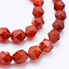 Natural Carnelian Beads Strands G-K260-06B-1