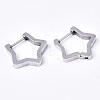 Tarnish Resistant 304 Stainless Steel Huggie Hoop Earrings EJEW-N016-002-2