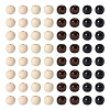 Craftdady Natural Wood Beads WOOD-CD0001-02-15