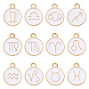 Alloy Enamel Pendants ENAM-YW0001-100-1