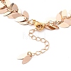 Brass Charm Anklets Sets AJEW-AN00346-4
