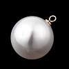 ABS Plastic Imitation Pearl Pendants FIND-H052-01J-04KCG-2