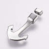 304 Stainless Steel Hook Clasps STAS-E144-134P-4