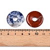 Natural & Synthetic Mixed Stone Pendants G-N344-38E-3