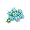 Seed Beads Beaded Charms PALLOY-MZ00417-04-4