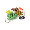 Glass Seed Beaded Pendants PALLOY-MZ01293-01-3