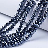 Electroplate Glass Beads Strands LS-EGLA-A044-P4mm-A18-1