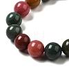 Dyed Natural Malaysia Jade Beads Strands G-G021-02B-15-3