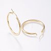 304 Stainless Steel Hoop Earrings X-EJEW-F105-20G-2