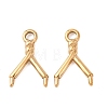 304 Stainless Steel Pendant Bail STAS-G385-02G-1