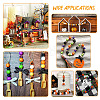 DIY Halloween Wooden Ornaments Making Kits DIY-CD0001-42-9