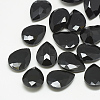 Pointed Back Glass Rhinestone Cabochons RGLA-T081-20x30mm-02-1