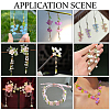 DIY Leaf Flower Findings Kits DIY-PA0001-64D-7