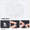 50Pcs Plastic Clip-on Earring Findings FIND-AR0002-71-4