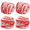 4 Bundles Polyester Yarn FB-FSB9EF-01I-1