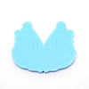 Teardrop with Lady Silicone Statue Pendant Molds DIY-WH0175-53-2