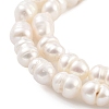Natural Cultured Freshwater Pearl Beads Strands PEAR-P062-06A-1-4