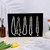 Velvet Necklace Display Organizer Trays NDIS-WH20007-02B-4