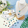 60Pcs Electroplated Glass Charms EGLA-HS0001-11-3
