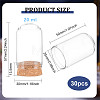 30Pcs Glass Dome Cloche Cover AJEW-BC0002-14A-2