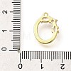 Brass Micro Pave Cubic Zirconia Pendants KK-M310-01G-15-3