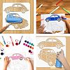 PET Hollow Out Drawing Painting Stencils DIY-WH0405-0018-4