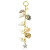 Shell Hair Accessories Chain Clips for Woman Girls OHAR-AB00005-2