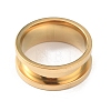 201 Stainless Steel Grooved Finger Ring RJEW-WH0004-32A-G-2