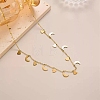 304 Stainless Steel Bib Necklaces for Women NJEW-A065-01A-G-1