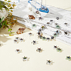 60Pcs 4 Colors Glass Beads GLAA-ME0001-39-4