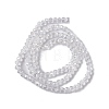 Crystal Glass Rondelle Beads Strands LS-EGLA-F049C-03-3