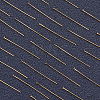 200Pcs Brass Flat Head Pins KK-BBC0002-86-4