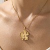 304 Stainless Steel Pendant Necklaces for Women WG6AE64-03-1