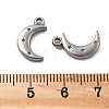 304 Stainless Steel Charms STAS-V002-03P-3