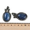 Dyed Natural Lapis Lazuli Pendants G-I370-09AS-03-3