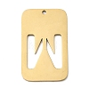 304 Stainless Steel Pendants STAS-D200-01W-G-1