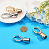 SUPERFINDINGS 4 Sets 2 Colors Alloy Snap Clasp DIY-CA0005-59-4