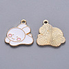 Alloy Enamel Pendants X-ENAM-S121-124-1