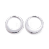 Stainless Steel Ring Charms X-STAS-M037-19S-2