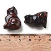 Natural Mahogany Obsidian Carved Figurines DJEW-L023-B10-3