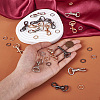  15Pcs 6 Colors Alloy Swivel Snap Hook Clasps FIND-TA0003-79-6